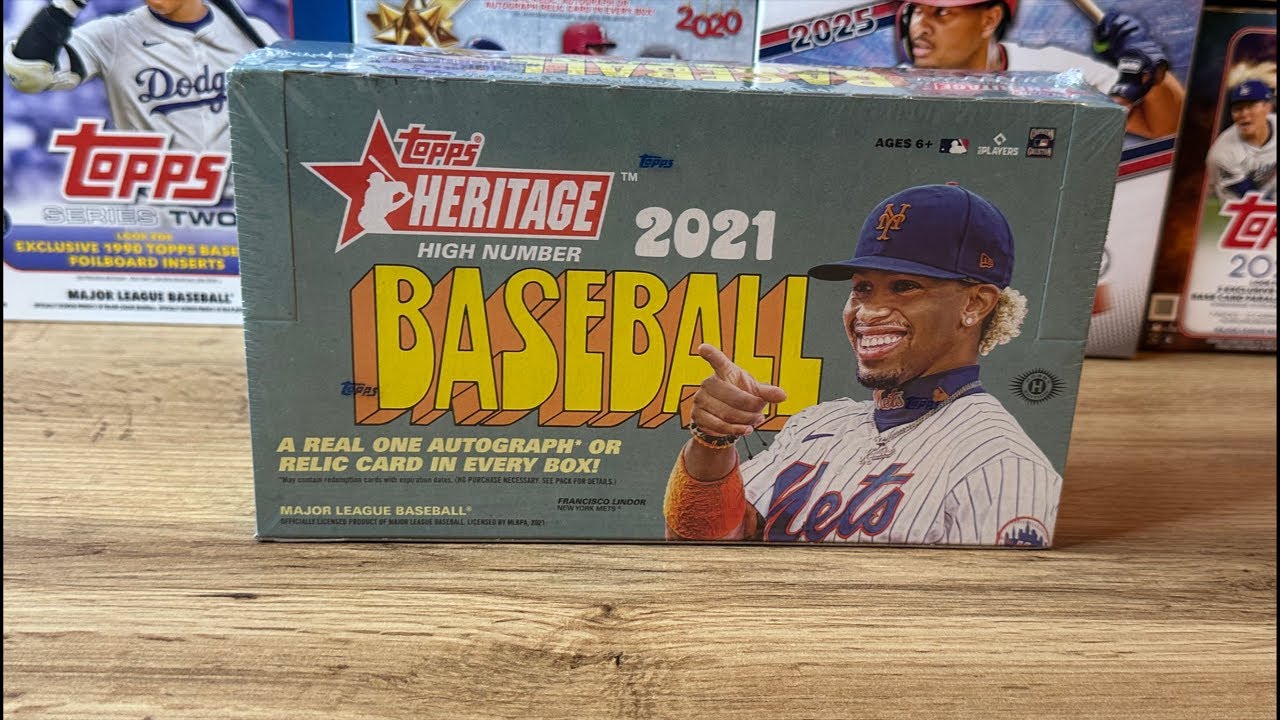 ⚾️ MLB Group Break #24 - 2021 Topps Heritage High Number Hobby Box - PYT + RANDOM ⚾️  ( CZ 🇨🇿 )