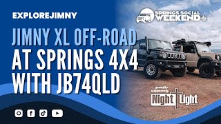 JIMNY XL OFFROAD AT SPRINGS 4X4 PARK WITH JB74QLD