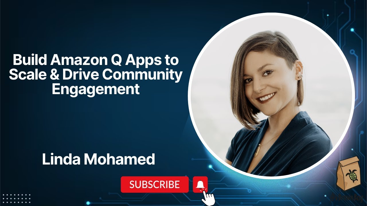 LIVE - Build Amazon Q Apps to Scale & Drive Community Engagement - YouTube