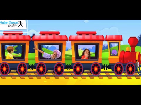 Choo Choo English Song For Children With Lyrics Youtube