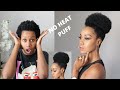 4C Natural Hair WASH DAY Routine ft HIGH PUFF with  NO HEAT/ Tupo1