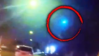 Bodycam Footage Captures Mysterious Light Falling From Sky