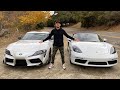 Porsche 718 Vs Toyota Supra! | Salomondrin