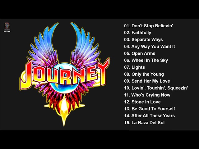 J O U R N E Y Greatest Hits Full Album - Best Songs Of J O U R N E Y Playlist 2021 class=