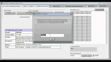 WattsVIEW DC Power Monitor Tutorial -  Configuration Utility - Adjust Interval for GPRS Modem Output