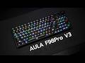 AULA F98 Pro V3 — Transparent Keycaps Hit Different ✨