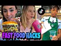 Fast Food Tik Tok hacks Challenge ! 🤯😍 McDonalds Life Hack