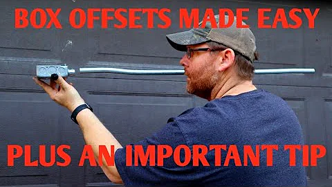 How To Bend A Box Offset On EMT