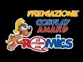 Premiazione Romics Cosplay Award al Romics del 02 Ottobre 2016