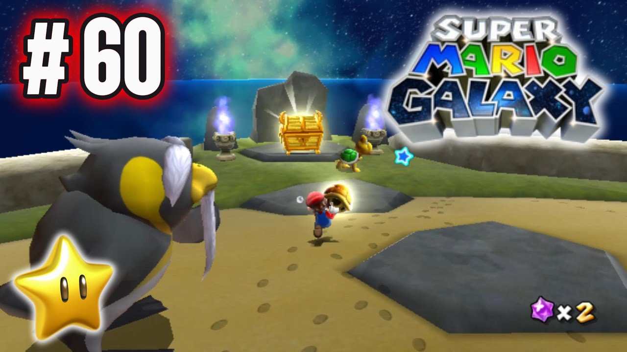 Super Mario Galaxy (Wii)En Español Parte#60 Galaxia Ictiotunel Pez Fosil y Cebo Dorado