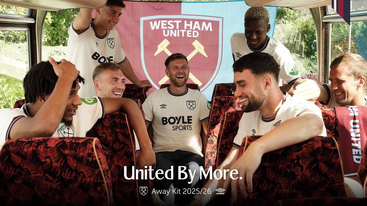 United By More | The West Ham United 2025/26 Away Kit Unveiled ⚒️