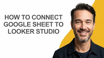 How to Connect Google Sheet to Looker Studio - KevinHowTo