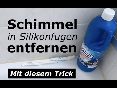 Video: So Entfernen Sie Schwarzen Schimmel Im Badezimmer