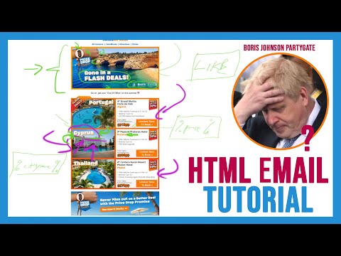 Email Developer - ? Travel Republic Email - Boris Johnson partygate  (HTML CSS in Adobe Dreamweaver)