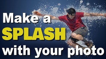 Make a Paint Splash Effect in PaintShop Pro – Script for Artistic Photo Edits