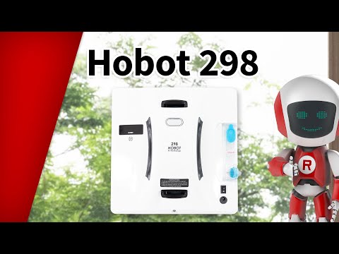 Hobot 298 - a window cleaning robot with ultrasonic spray system