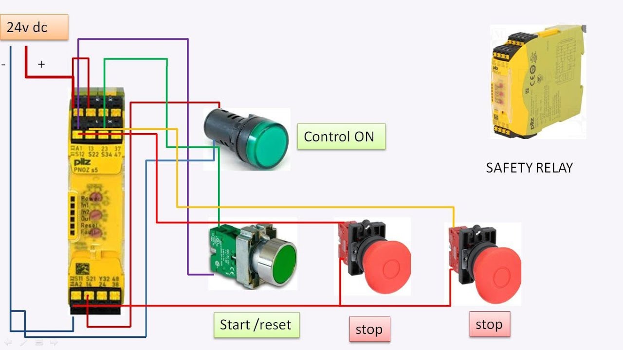 Pilz Relay Wiring Diagram