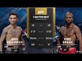 EA Sports UFC 6 Gameplay Max Holloway vs King Green