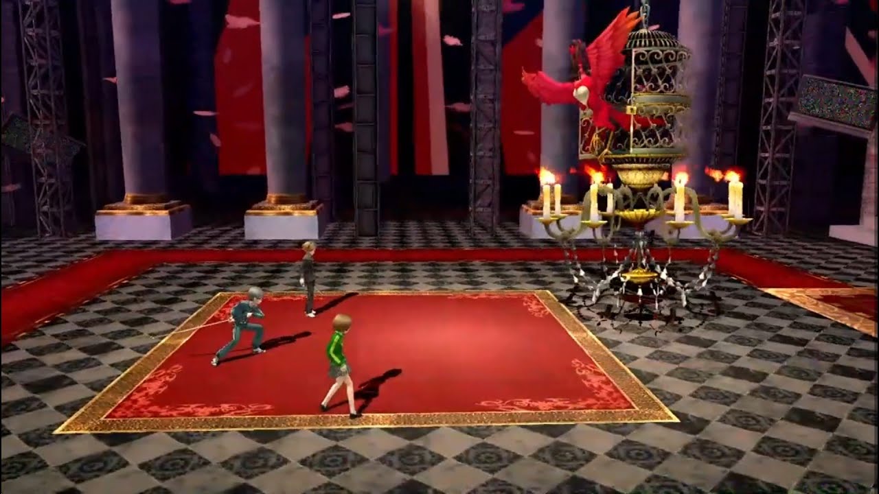 Shin Megami Tensei: Persona 4 Golden (PC) - Shadow Yukiko Battle (Very Hard) Gameplay