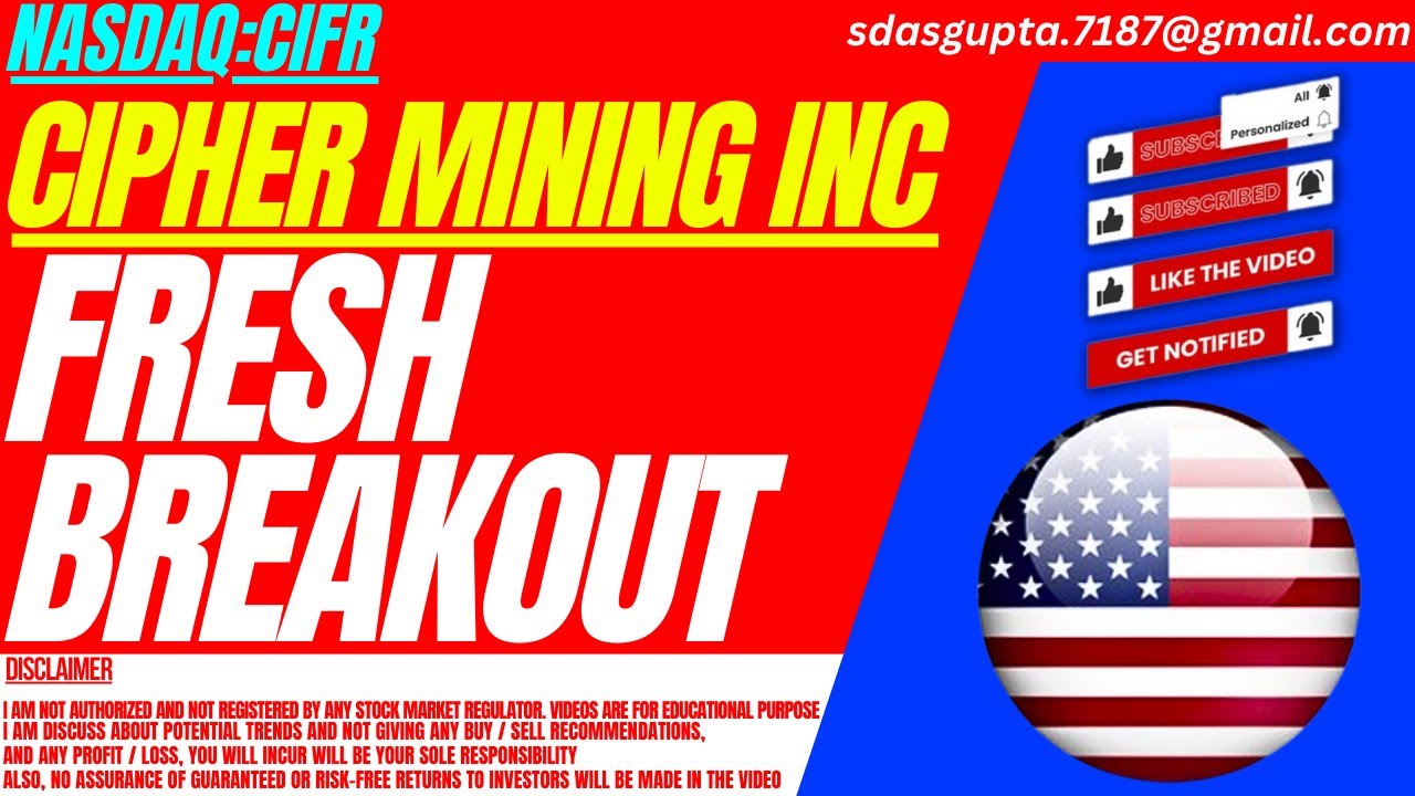 FRESH BREAKOUT : CIFR STOCK ANALYSIS | CIPHER MINING INC STOCK