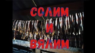 КАК ЗАСОЛИТЬ И ВЯЛИТЬ РЫБУ! Старый, древний рецепт дедов!