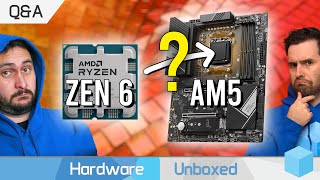 Will Zen 6 Work On AM5? EKWB Implosion? 4090 Connectors Still Melting? April Q&A [Part 1]