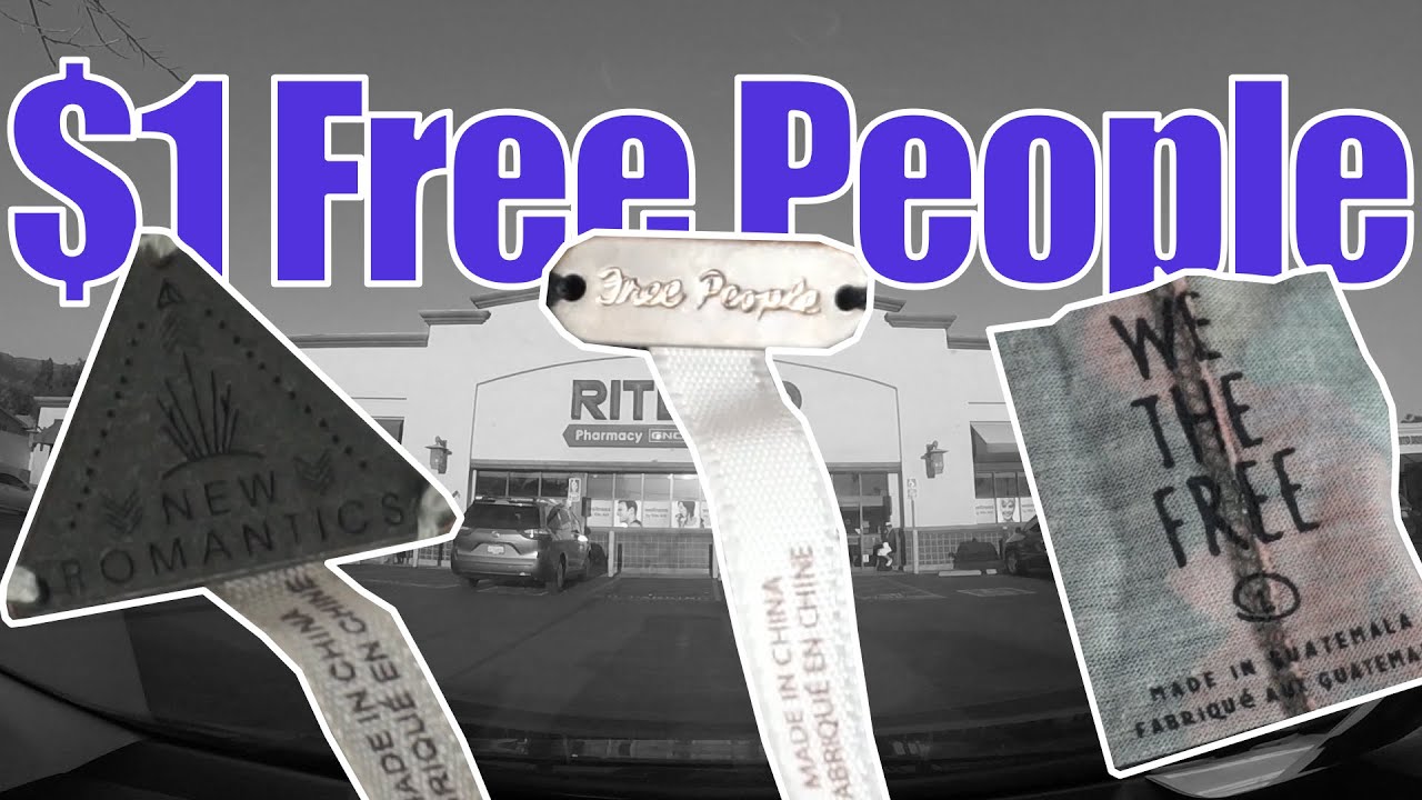 $3, $2, $1 Free People Sale In The Thrift With Me Haul