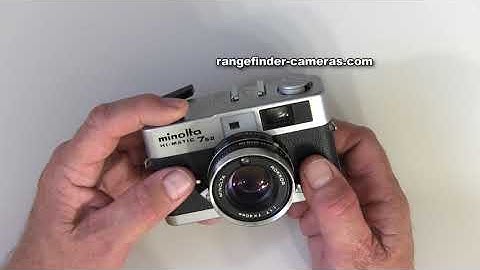 Minolta hi matic 7s ii review năm 2024