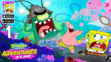 SpongeBob Adventures: In A Jam Gameplay Walkthrough Part 1 - Tutorial Chapter 1(iOS, Android)