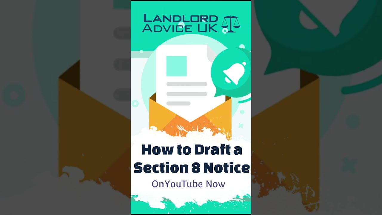 How to Draft a Section 8 Notice - On YouTube Now! 