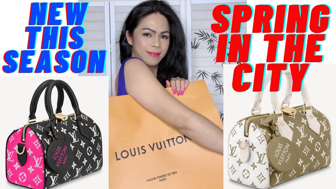 LOUIS VUITTON UNBOXING NEW THIS SEASON : SPRING IN THE CITY