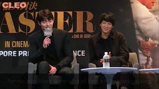 2017.01.12 Gang Dong Won Interview With Master In Singapore 마스터