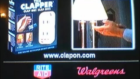The Clapper Commercial