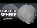 Turn Any Object into a Sphere/Ball in Blender!