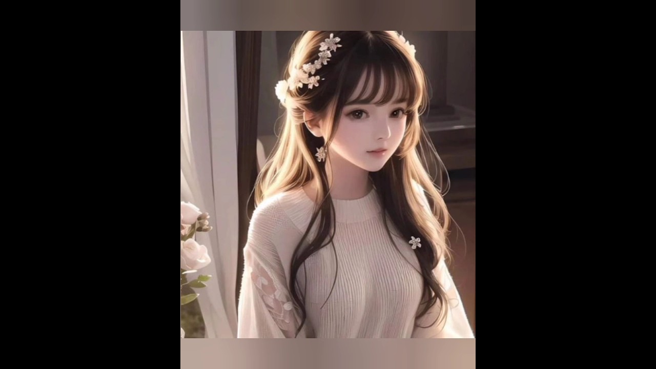 Beautiful anime girl pictures. cute anime girl dps. #shorts #dp #anime #animegirl