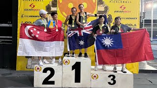 World Pickleball Championship Bali Yung-Hsin& Jou-Yu vs Sarah Burr & Rebecca Kingsley