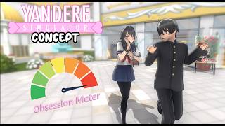 Ayano Becomes More Obsessed with Senpai | Obsession Meter Concept | Yandere Simulator