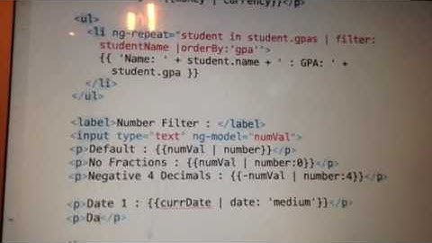 AngularJS Date Filter