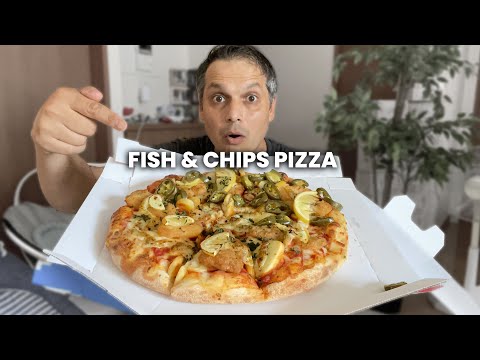 Fish & Chips Pizza - Why Dominos Japan, WHY?!