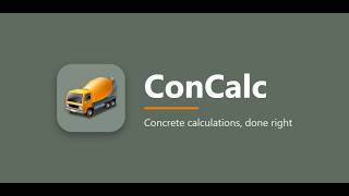 ConCalc - Concrete Calculator v5 screenshot 4