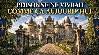 Comment C’était de Vivre dans un Château Français en 1400 (Reconstitution par IA)