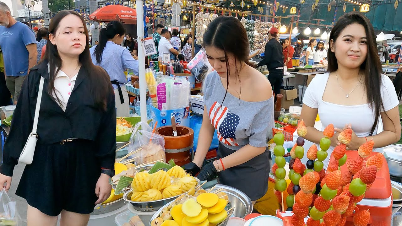 Phnom Penh Evening to Night Walking Tour 2026 | Cambodian Street Food