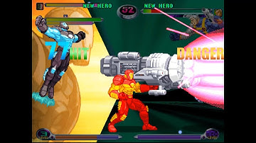 Marvel vs. Capcom 2 - Basic Iron Man Infinite (Test Video)