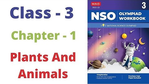 NSO National Science Olympiad Class - 3 | C - 1 | Plants and Animals | Sample paper 2022- 23