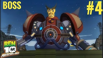Enoch with the giant bot in Hover Dam | Ben 10 protector of the Earth playthrough part 4 | PPSSPP