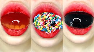 asmr TIKTOK FRUIT JELLY KYOHO JELLY GRAPE JELLY PEACH JELLY eating sounds