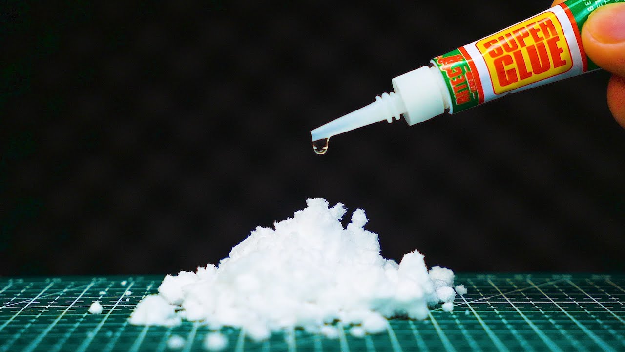Super Glue vs Baking Soda - Awesome Trick - YouTube
