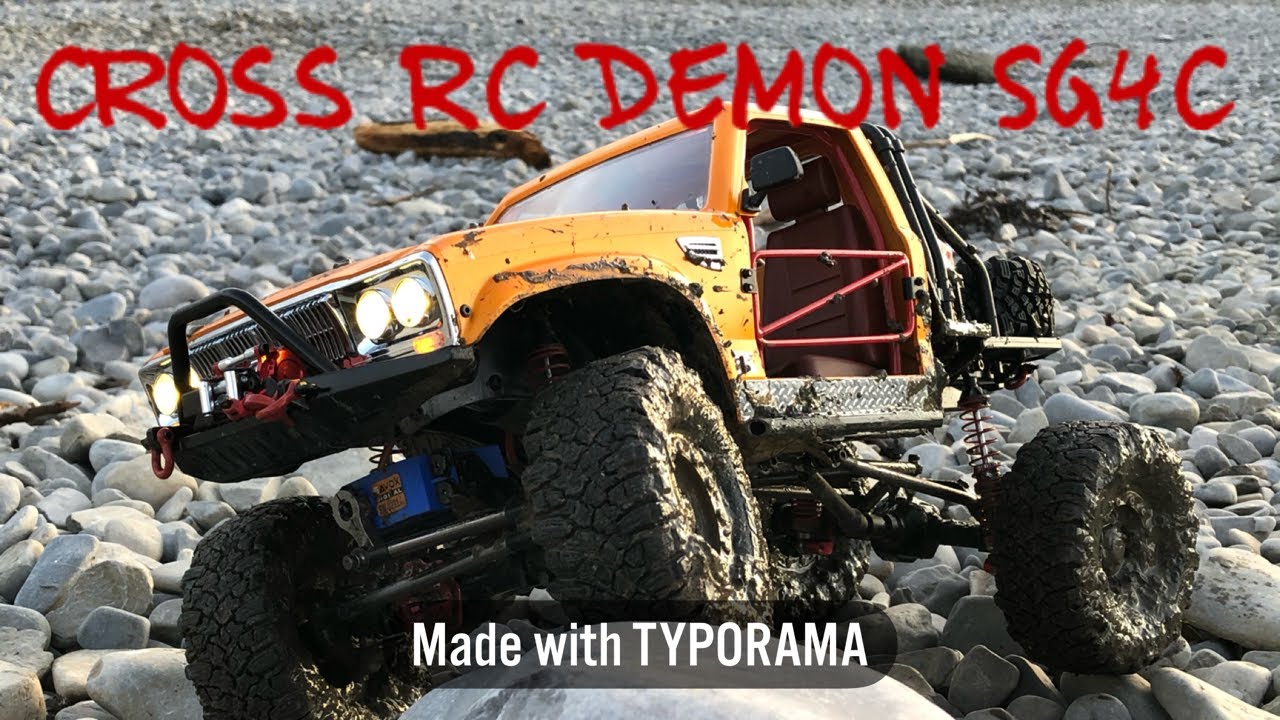 Cross RC SG4C Demon first run