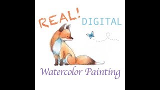 Real Digital Watercolor Painting in Photoshop - The Most SIMPLE Tutorial for Artists!