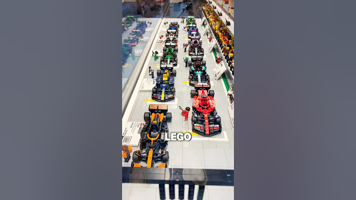 I built the new F1 LEGO Cars! | LEGO race car builds #lego #legobuild #legoset #cars #f1 #supercars